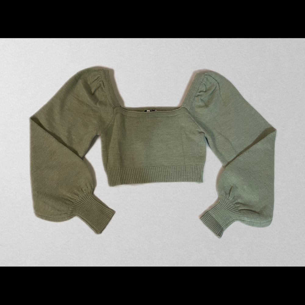 ELDERLYWAY - Crop Sweater